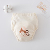 Brand children's cotton gauze teaching trousers for training, waterproof diaper, Korean style