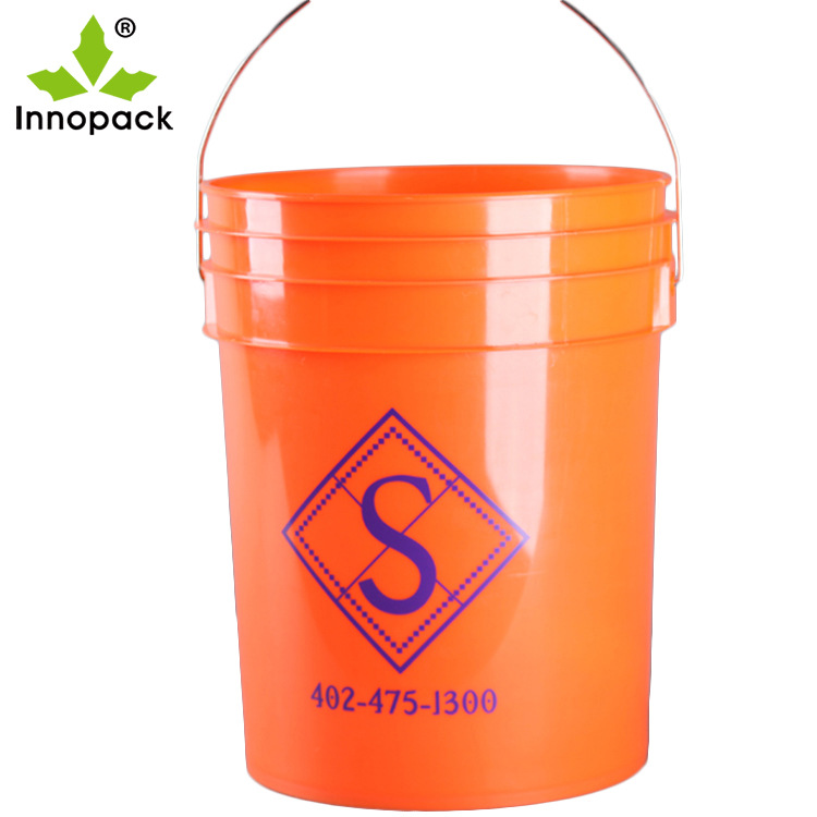 【源头工厂】标准美式款式塑料桶S-20L大容量可做印刷