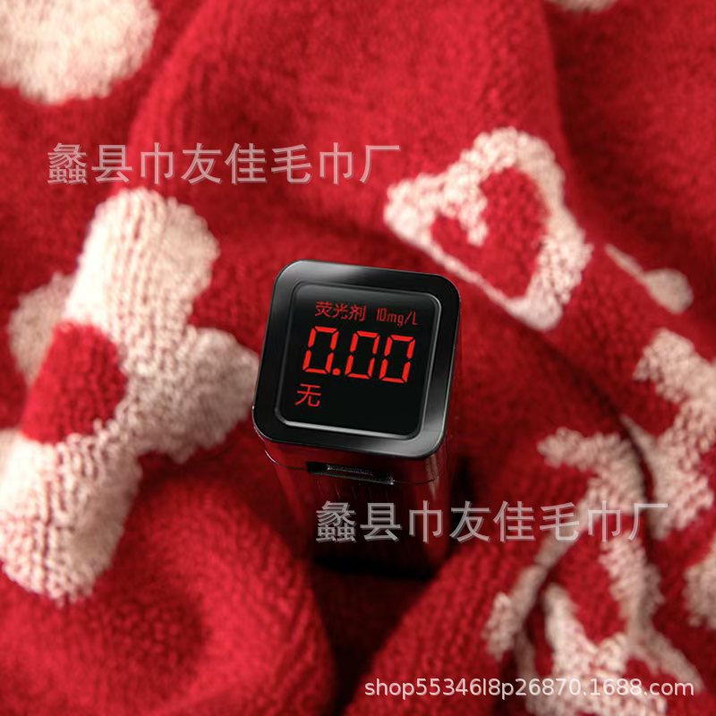 35*35 웨딩 스퀘어 타월 두꺼운 코튼 타월 웨딩 답례 선물 스퀘어 타월 웨딩 연회 지참금 웨딩 손수건 해피 워드 스퀘어 타월 도매