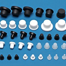 T型耐高温硅胶塞实心空心堵塞头堵孔硅胶胶塞密封防尘盲孔卡扣塞