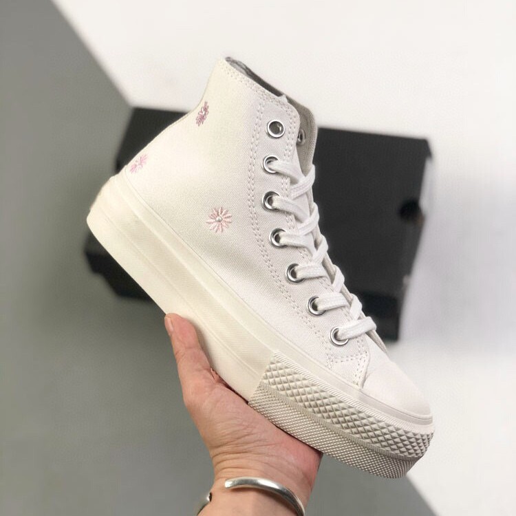 Putian Patriotic Converse 1970Sckuck High-Top Non-Slip Wear-Resistant Thick-Soled Canvas Shoes Women's Sports Sneakers