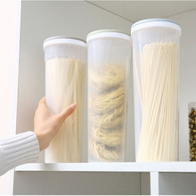 厨房面条盒批发塑料大号瓶装透明五谷杂粮家用储物挂面面条收纳盒