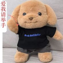 关节狗贵宾犬小鼻嘎公仔小狗玩偶娃娃毛绒玩具衣服批发大号