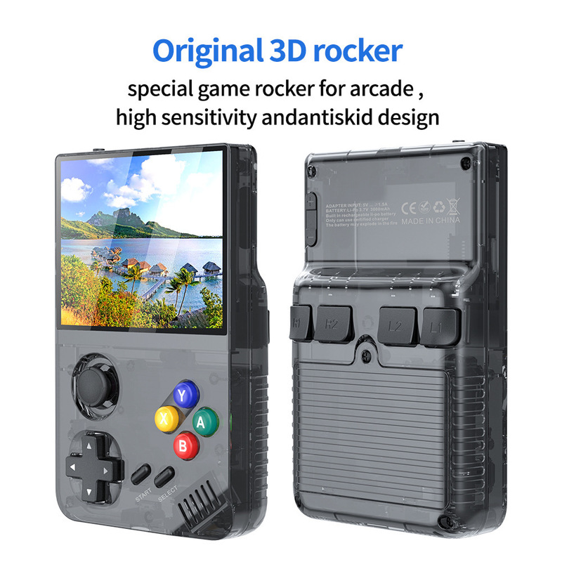 新款M19掌机可连电视PS1跨境游戏机4K HD高清大型PSP战神3D街机|undefined