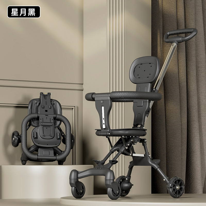 ベビーカー、軽量、折りたたみ式、ワンクリック収納、ベビーカー、子供用双方向小型ベビーカー|undefined