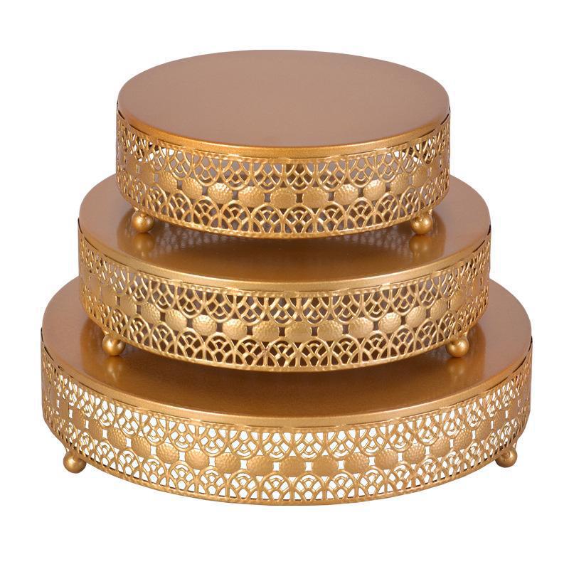 Transfronterizos Amazon temu postre estante de exhibición bandeja de pastel estante de pastel diseño de cumpleaños