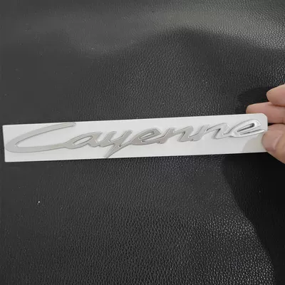 on the rear trunk, Car logo - standard-porsche1123