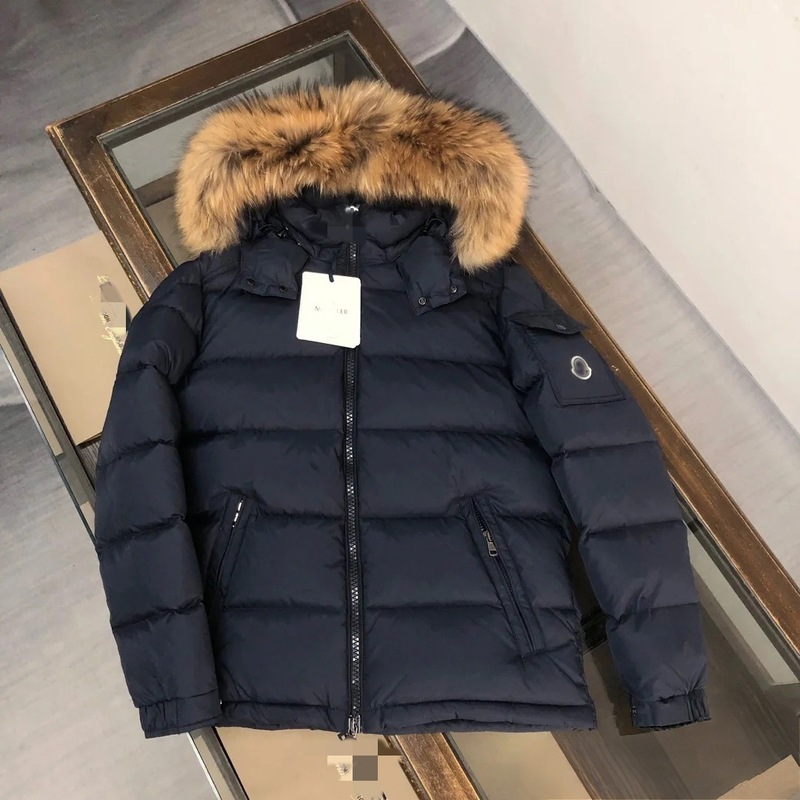 KSKM黑色工装羽绒服2025冬季新款美式迷彩大毛领高级感显派克服|undefined
