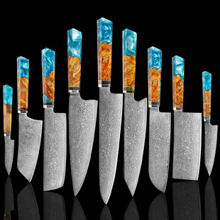 Kitchen suit Cutters Damascus Steel Kitchen Knife Kitchen Knife Chef Knife Sande Knife Japanese Knife Kitchen Tools