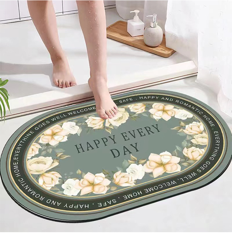 地垫,硅藻泥地垫,浴室脚垫,玄关门垫