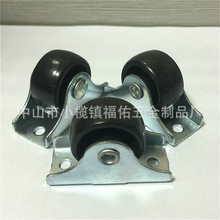 1.5寸1.25寸2寸2.5寸3寸福佑脚轮厂直供1寸PP导轨脚轮轻型PP脚轮