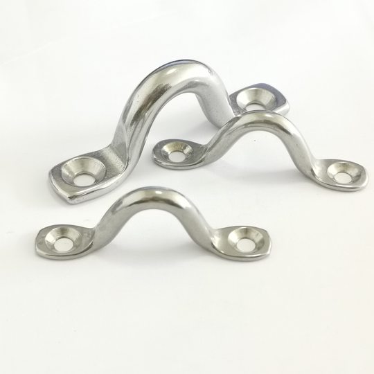 Stainless steel camel back bow handle U-shaped saddle marine hardware yacht handle 304 camel back fixed door handle