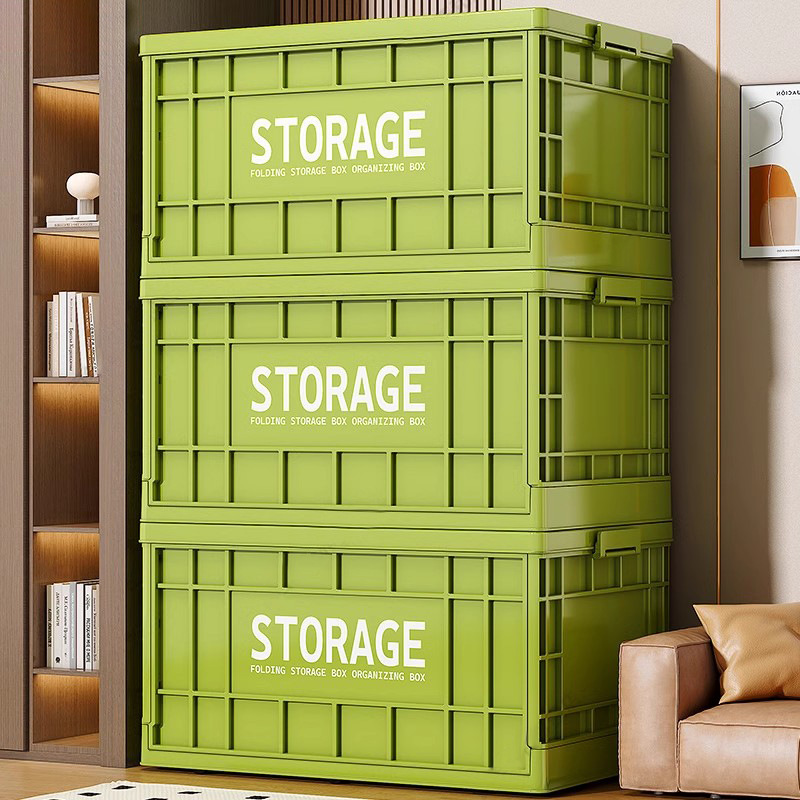 Selección estricta de cajas de almacenamiento de viento plegables industriales, cajas de ropa doméstica, cajas de clasificación de ropa, juguetes de gran capacidad, armarios de libros