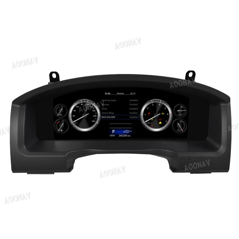 Suitable for Toyota 08-21 Cruiser Instrument Panel Lcd High-Definition Display Cockpit Speed Digital Instrument