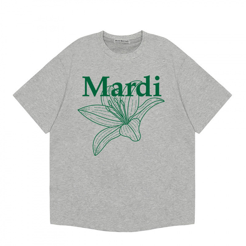 【カウンター品質】韓国マルディトレンドブランド半袖Tシャツリトルデイジードーマンプリントラウンドネックピュアコットンクロスボーダー|undefined