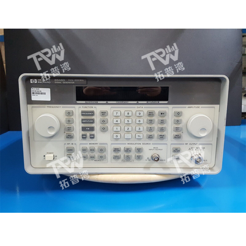 出售租赁 安捷伦Agilent 8648D 合成信号发生器 9kHz~4000MHz