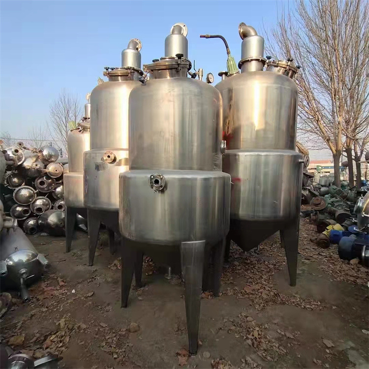 销售二手真空减压浓缩蒸发器 多效降膜蒸发器价格