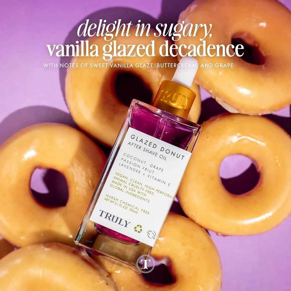 Афтэршейв-масло GLAZED DONUT AFTER SHAVE OIL, успокаивающее масло для кожи