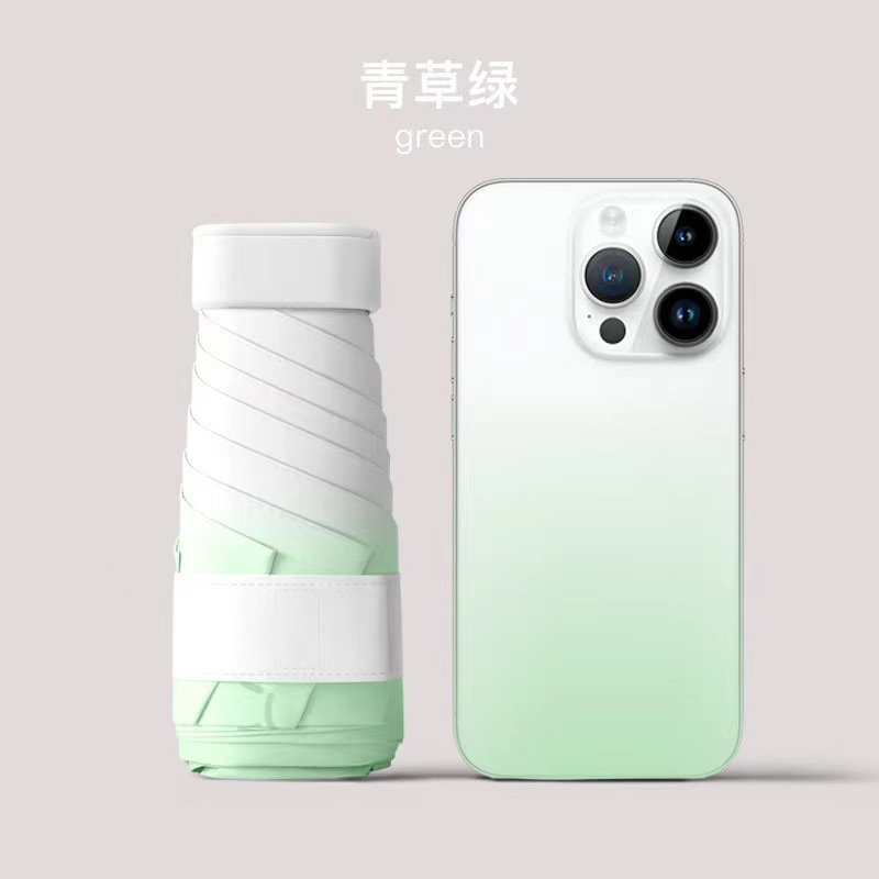 Seis veces verde degradado