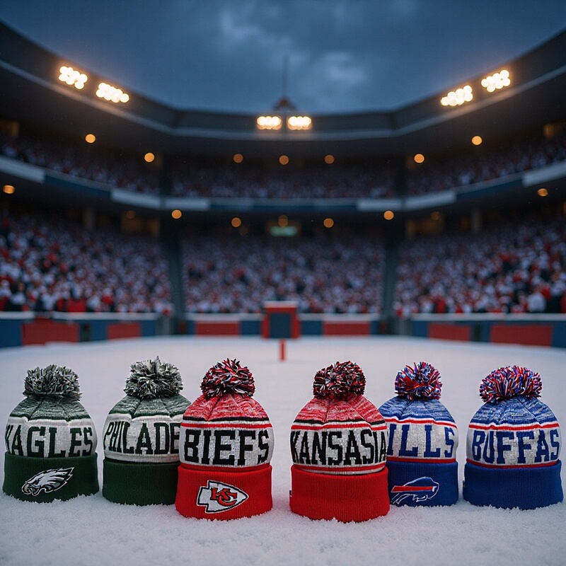 September New Product New Jet Team Winter Ball Thickeneded Outdoor Warm Knitted Hat Embroidered Couple Woolen Hat