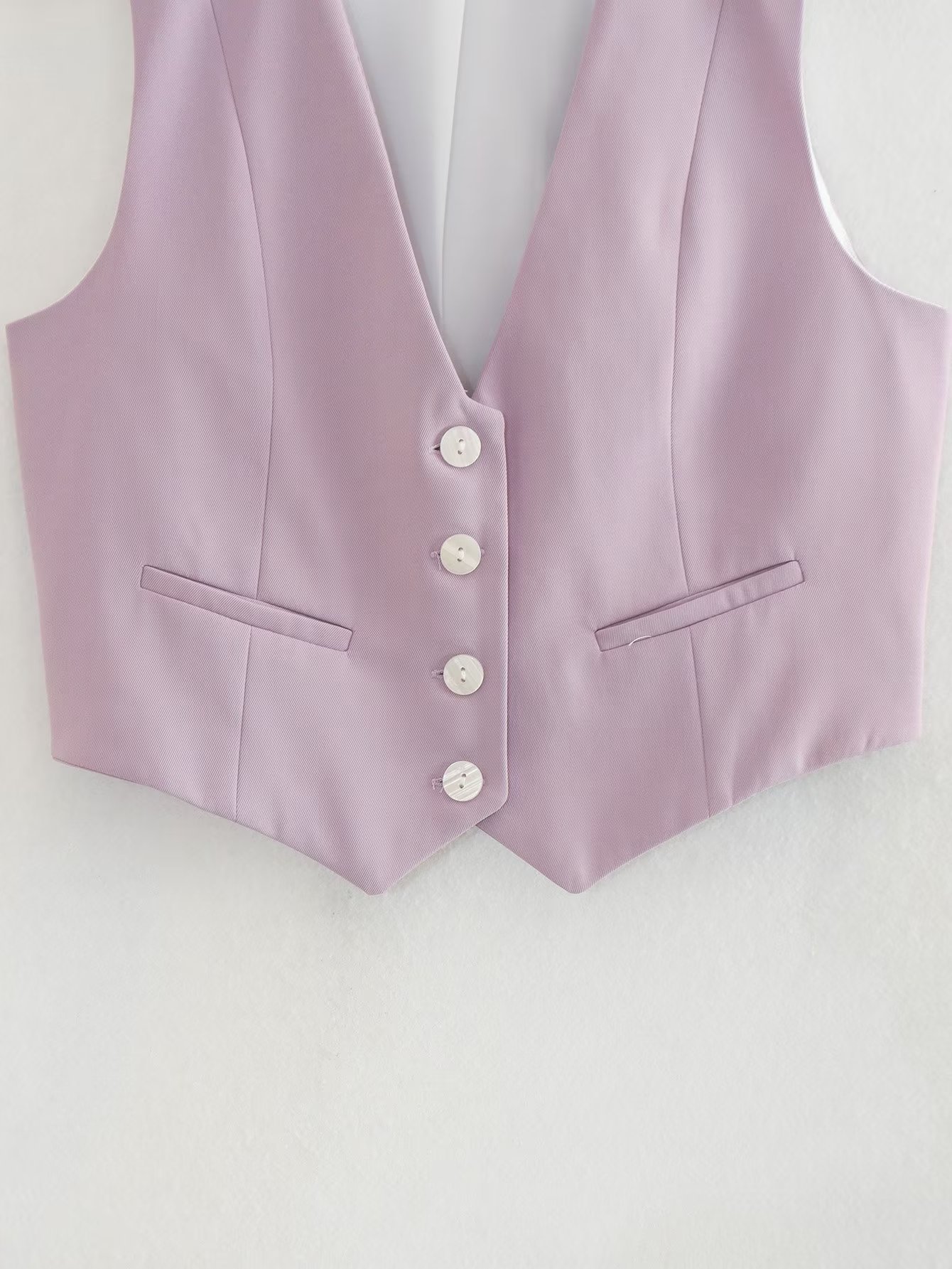Women's Streetwear Solid Color Vest display picture 28