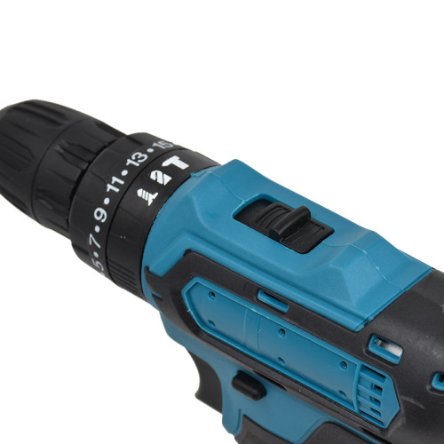 Cross-border electric impact hand drill screwdriver lithium electric drill multi-function two-speed lithium electric rechargeable drill