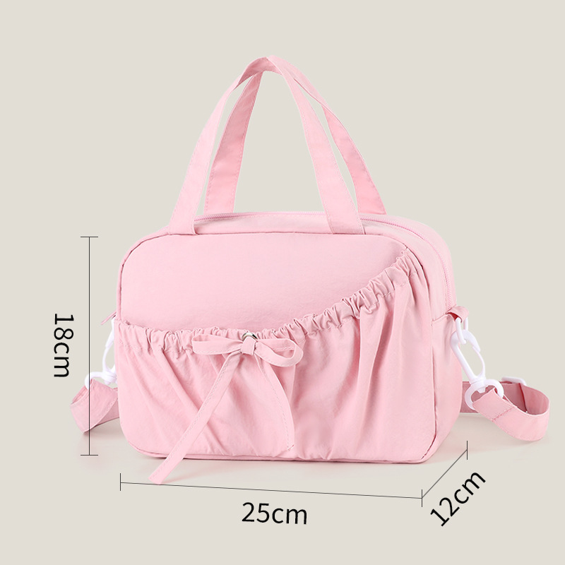 Moda nueva bolsa de mujer, bolsos casuales dulces, bolsos de oficina, bolsos suaves y pegajosos para salir, bolsos japoneses