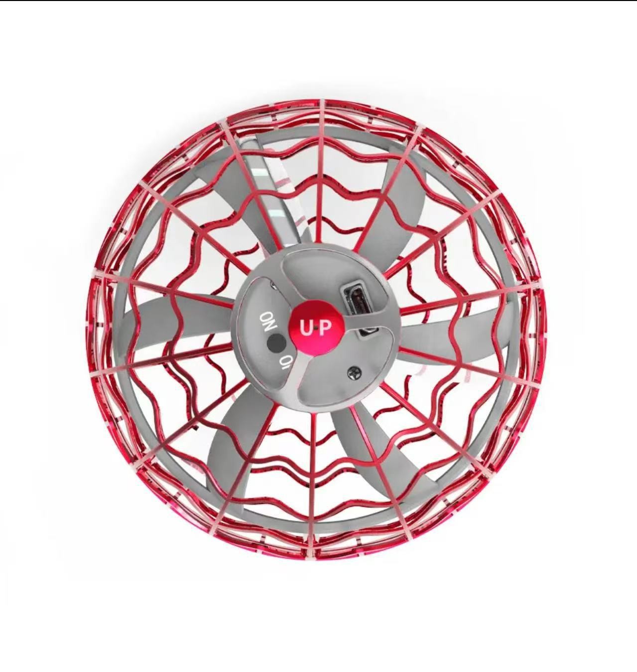 8.5cm 물방울-빨간색(배터리 수명이 길다)