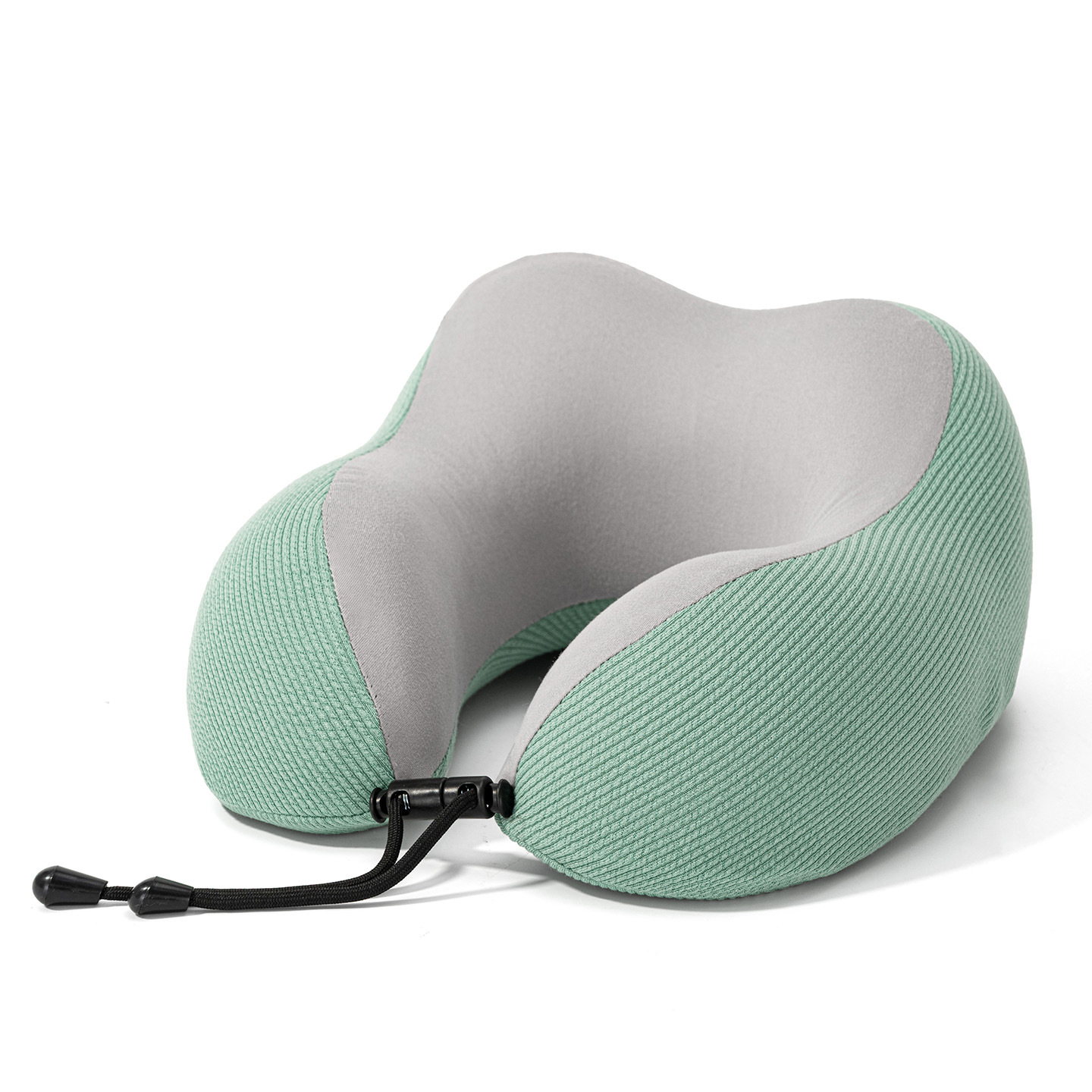 Verano helado sensación fría protección de cuello almohada en forma de U portátil almacenable memoria almohada de cuello de algodón almohada de avión almohada al por mayor existencias