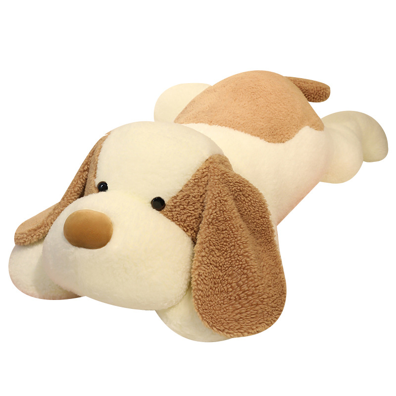 Perro dormido, peluche, animales al por mayor, juguetes lindos, almohada de peluche, almohada de peluche, cama de perros, niñas