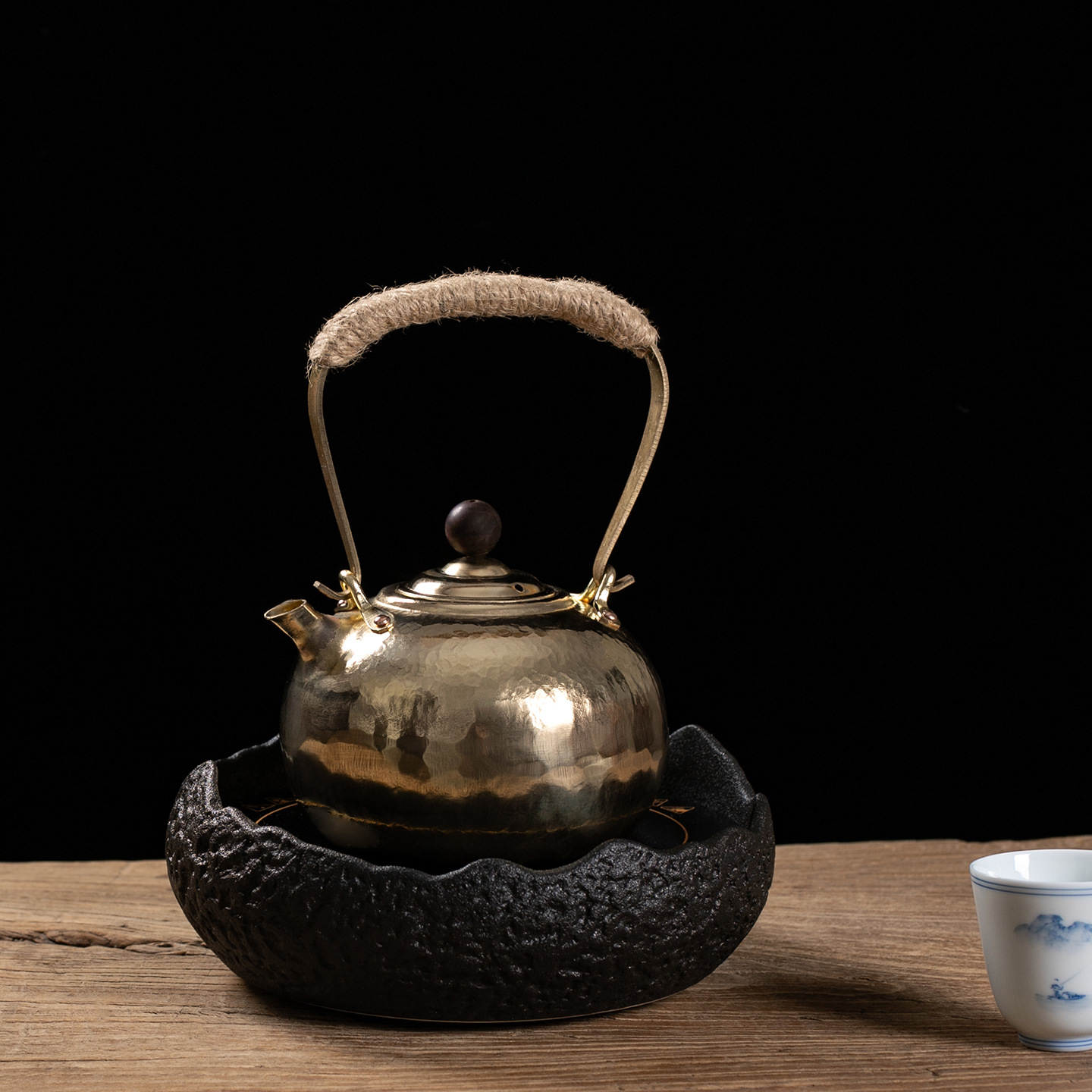 Ruorong Tea Art медный чайник медный чайник старый медный чайник