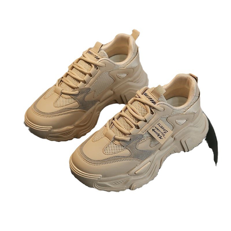 Zapatos deportivos de primavera y otoño nuevos zapatos deportivos de estilo nacional transpirables de estudiantes de estilo de mujer