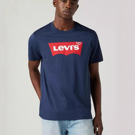 2025欧米ファッションクロスボーダー夏新作トレンドLevi「s高品質男女同モデルtシャツプリント|undefined