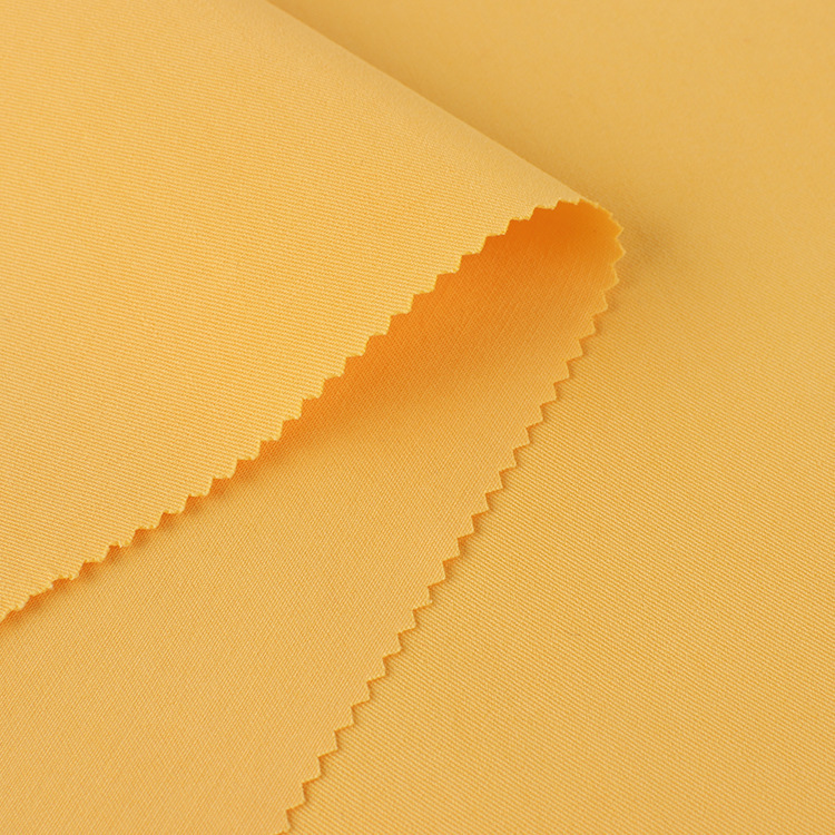 Nueva tendencia de algodón orgánico twill textiles teñidos
