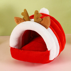 Hamster nest winter warm cotton nest sugar glider rabbit nest chinchilla guinea pig nest new year and Christmas pet supplies