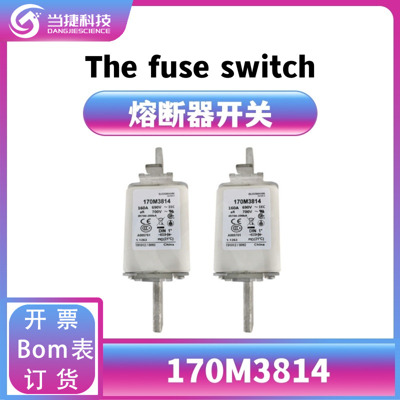 170M3814 全新模块 大功率限流熔断器底座 原装现货