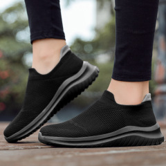 Men's and Women's Unisex Knit Shoes Fashion Casual Sports Socks Shoes Lightweight Running Shoes Cross-border Large Size for Men and Women