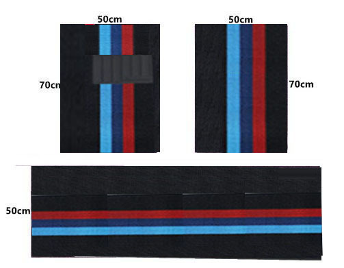 Universal Foot Pad, Universal Easy-to-clean Universal - anti-slip-large-burr-bmw-color-high-quality-chenille-one-piece-for-driver-side
