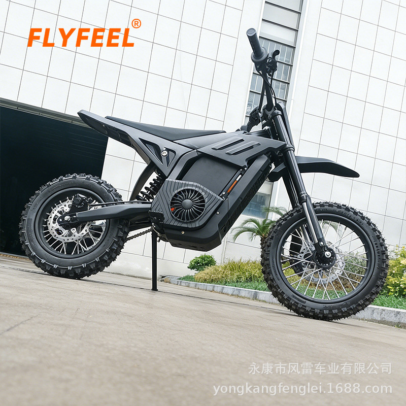 Motocicleta eléctrica cruzada europea y americana 72V5000W gran motocicleta eléctrica de montaña de litio al aire libre vehículo todoterreno eléctrico image 5