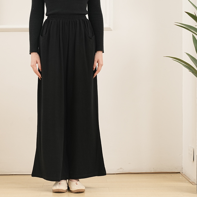 2026 New Spring and Autumn Long Pants, Casual Loose Wide-Leg Pants, Comfortable and Stylish Women's Casual Pants, High Waist