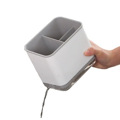 多功能筷子收纳盒沥水筷子笼家用厨房台面筷子筒餐具筷勺子收纳盒