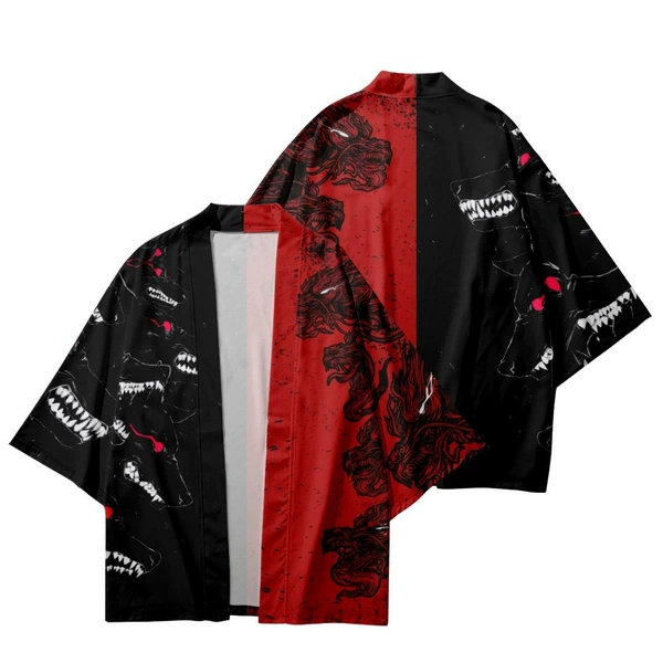Ukiyo-painted cloak -17