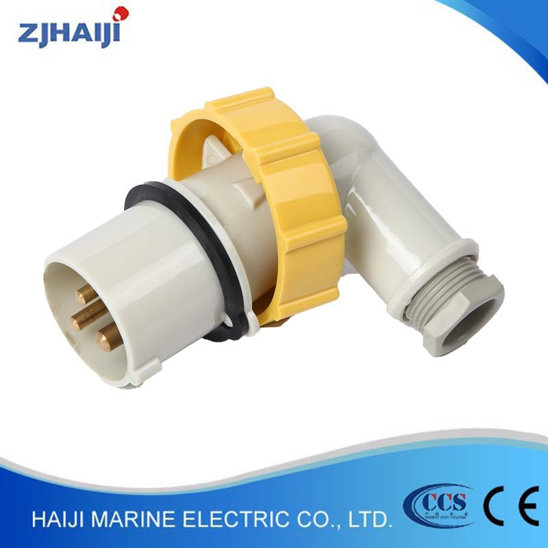 厂家直销船用接插件 船用IEC黄色插头（792755）工业插头