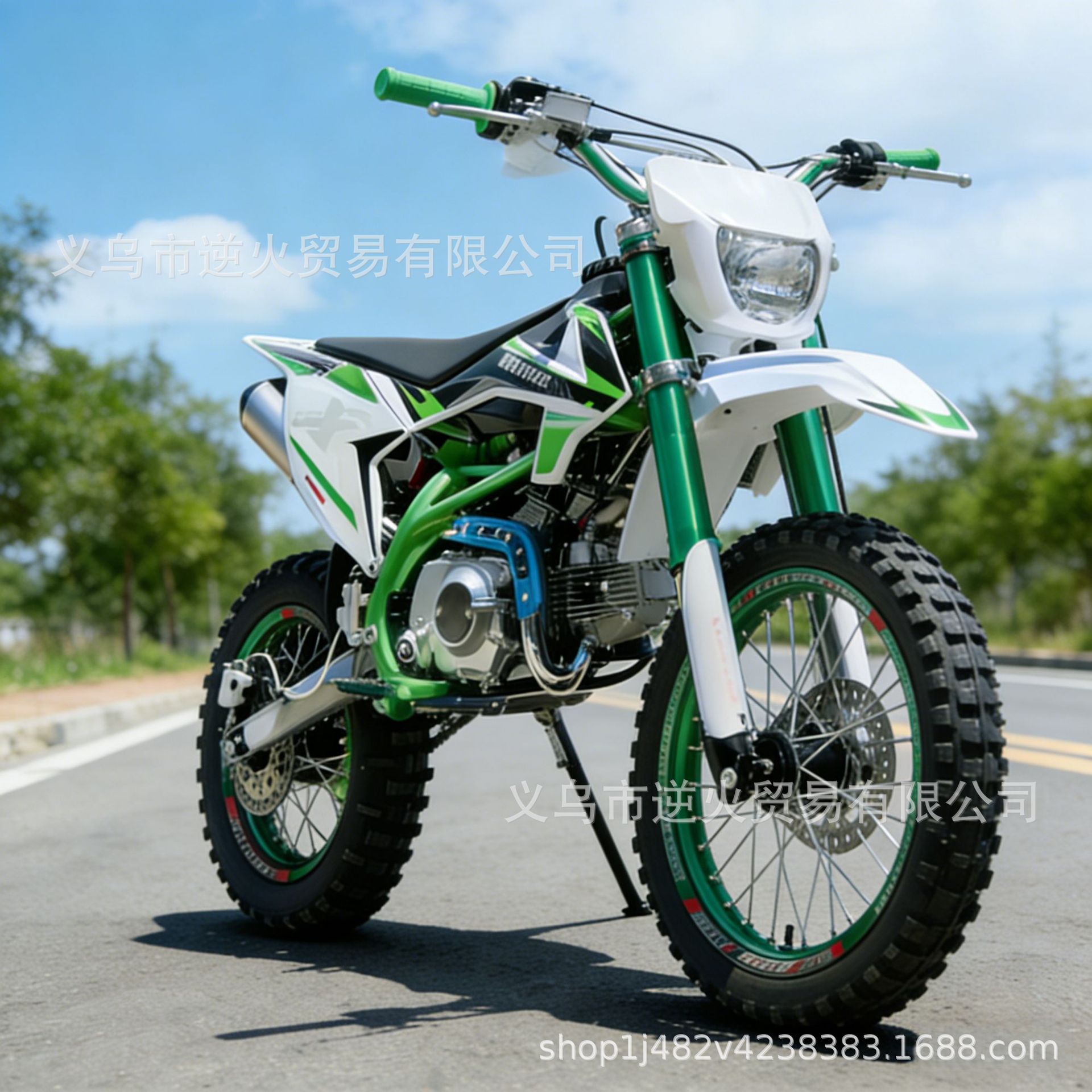 Mountain Off-Road Vehicle, Two-Wheeled All-Terrain Off-Road Motorcycle, 125Cc High-Performance K65 Track High-Spec Off-Road Motorcycle