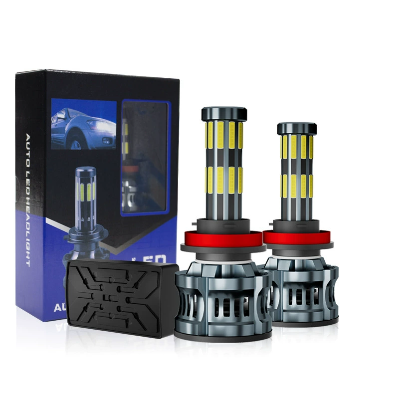 Трансграничные автомобильные светодиодные фары 20 сторон световые шарики 360 градусов светящиеся светодиодные фары ближний и дальний свет H7 H11 H4 фары