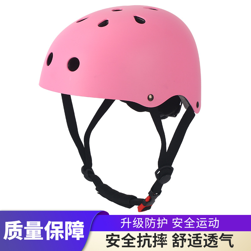 Casco de tablero de patinaje sobre ruedas al aire libre, tamaño ajustable, casco de conducción para niños de primaria, ventilación ABS, transpirable y anti-caída