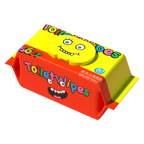 Factory Wholesale BC Wet Toilet Paper Infant Baby Cleaning Hygiene Wet Wipes Private Parts Care Wet Wipes for Both Girls and Boys