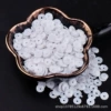 6mm solid color white