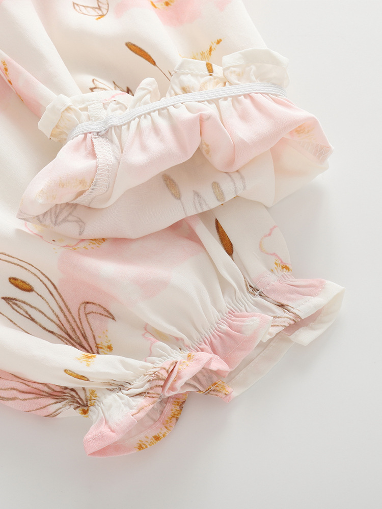 Malwee transfronterizo pantalones de aire acondicionado para niños, ropa de verano, nuevos pantalones de cintura elástica para niños, ropa de niñas, pantalones a prueba de mosquitos image 3