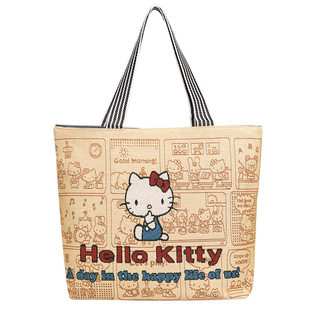 One-shoulder bag, capacious shopping bag for traveling for mother and baby